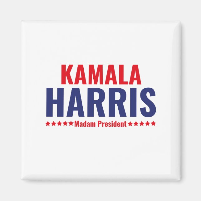 Imán Señora Presidenta Kamala Harris (Frente)