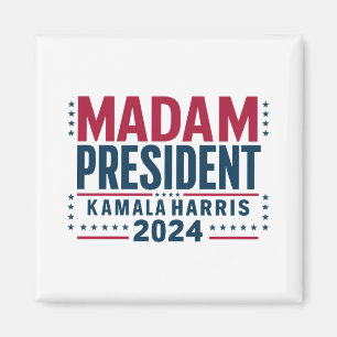 Imán Señora Presidenta Kamala Harris 2024 Vota Demócrat