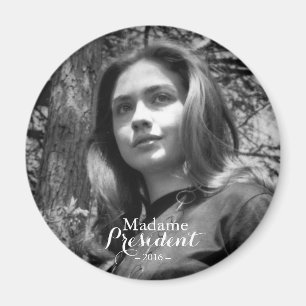 Imán Señora presidente Magnet de Hillary Rodham Clinto