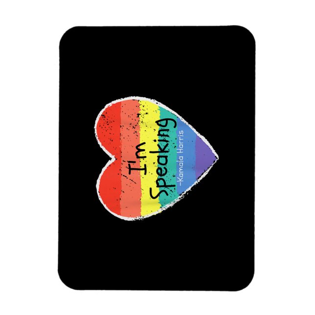 Imán Señora Vicepresidenta Hablo Kamala Harris gi (Vertical)