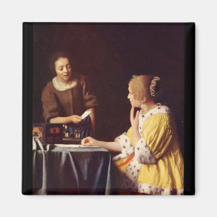 Imán Señora y criada de Juan Vermeer