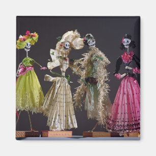 Imán Señoras del día de los muertos, de Oaxaca