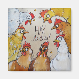 Imán ¡Señoras del heno!