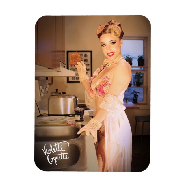 Imán "Sensación de tostada" / Tostada (Vertical)