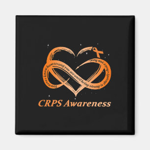 Imán Sensibilización Crps Dolor Crónico Naranja Cinta R