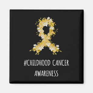 Imán Sensibilización sobre el cáncer infantil Cáncer in