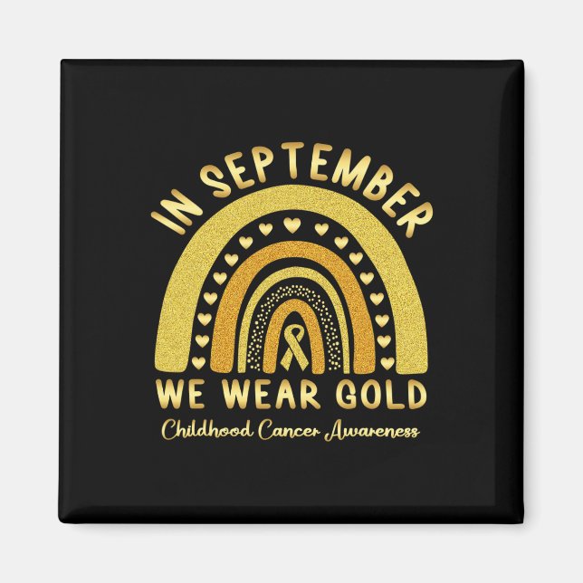 Imán Sensibilización sobre el cáncer infantil El tiburó (Frente)