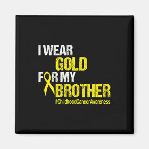 Imán Sensibilización sobre el cáncer infantil Hermano C