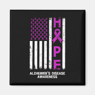 Imán Sensibilización sobre la enfermedad de Alzheimer p