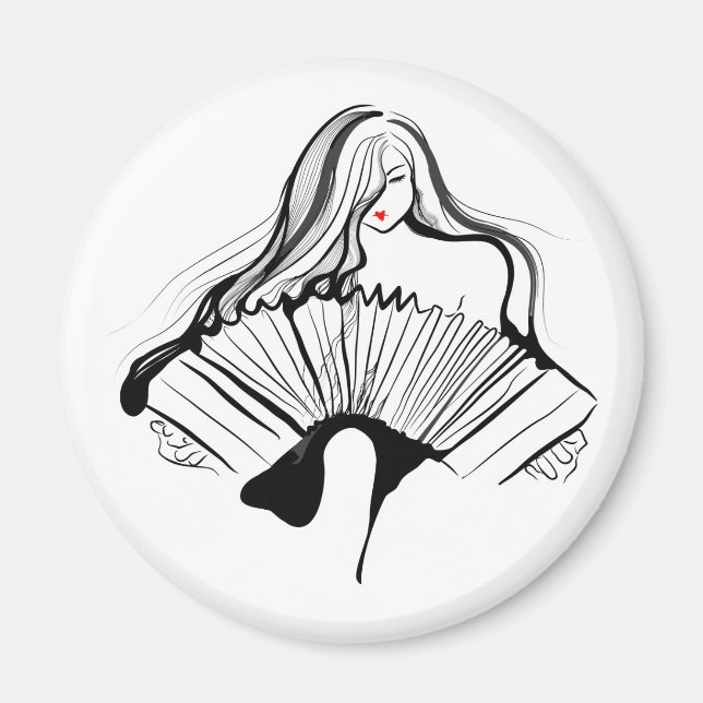 Imán Sensual Bandoneon (Frente)