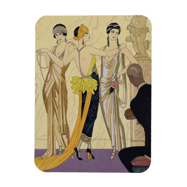 Imán Sentencia de París, 1920-30 (huella de pochoo) (Vertical)