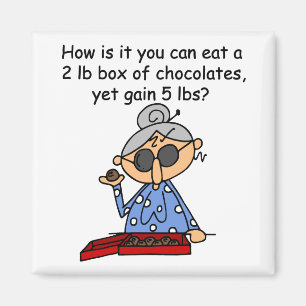 Imán Sentido del chocolate