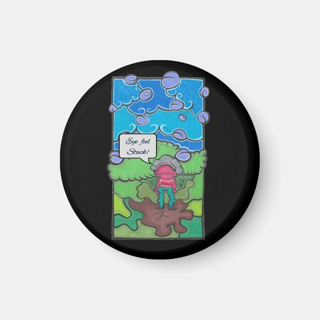 Imán Sentimiento ocular atascado (Frente)