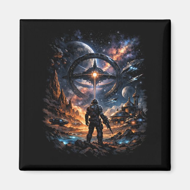 Imán Sentinel of the Star Gate (Frente)