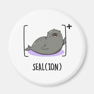 Imán Seol Ion Funny Sea Lion Pun