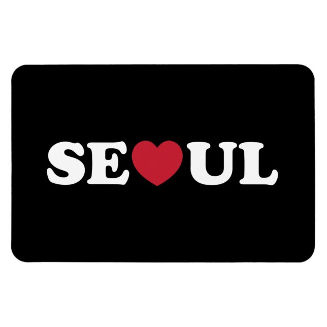 Imán Seoul Love Heart (Horizontal)