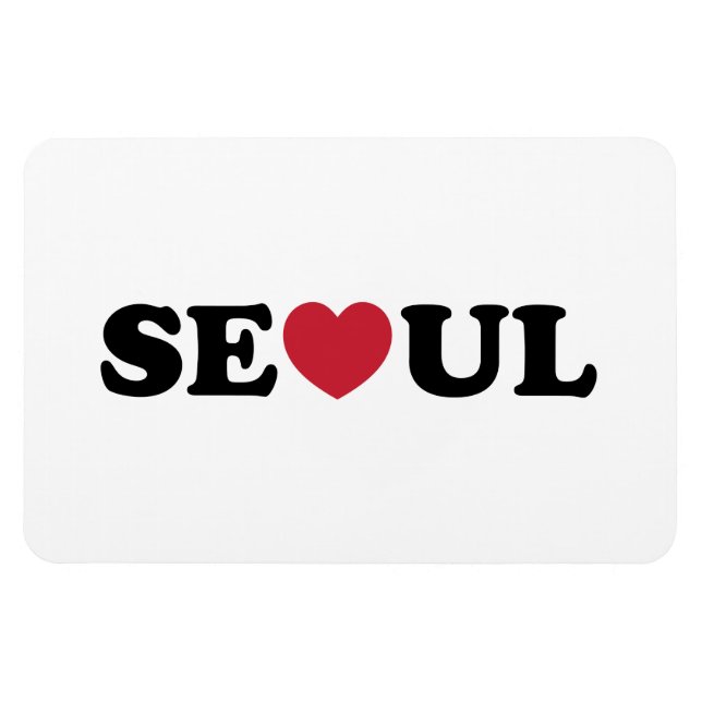 Imán Seoul Love Heart (Horizontal)