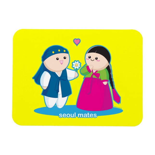 Imán Seoul Mates (Horizontal)