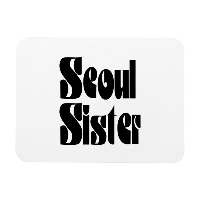 Imán Seoul Sister (Horizontal)