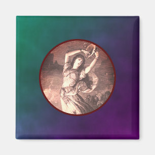 Imán Sepia Esmeralda Magnet