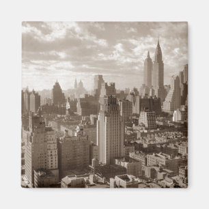 Imán Sepia Nueva York