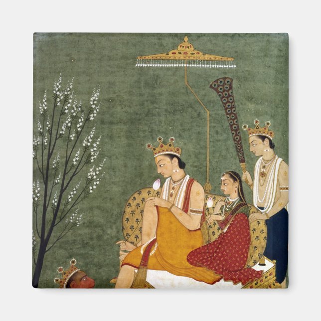 Imán Séptima encarnación de Vishnu como Rama-Chandra (Frente)