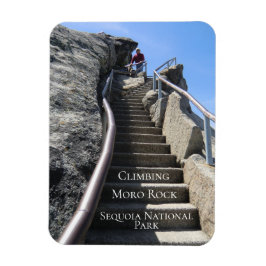Imán Sequoia Kings Canyon Moro Rock Magnet