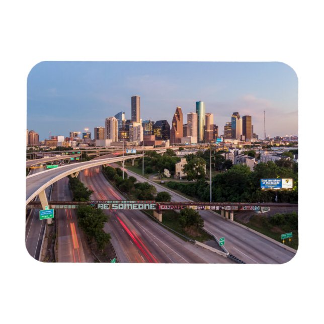 Imán Ser alguien en Houston, Texas (Horizontal)