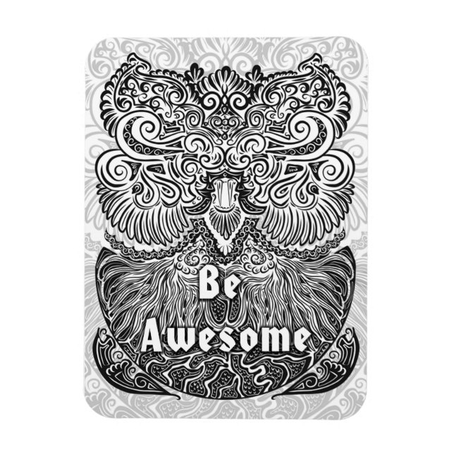Imán Ser alucinante - Cita de declaración positiva (Vertical)
