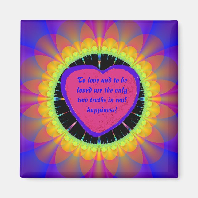 Imán Ser Amado...Magnet (Frente)