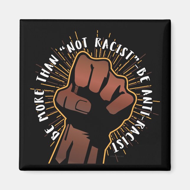 Imán Ser anti-racista (Frente)