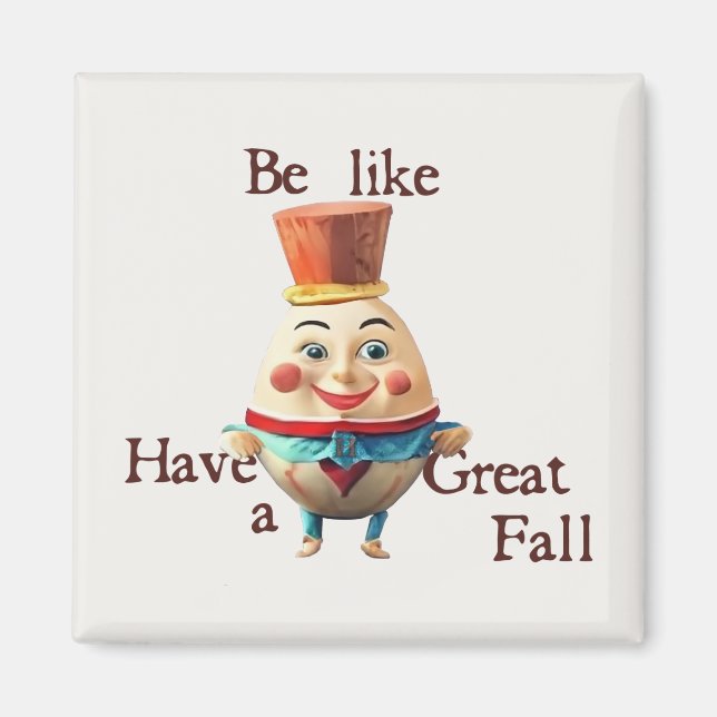 Imán Ser como Humpty (Frente)