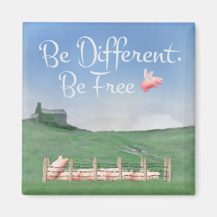 Imán Ser diferente, ser libre