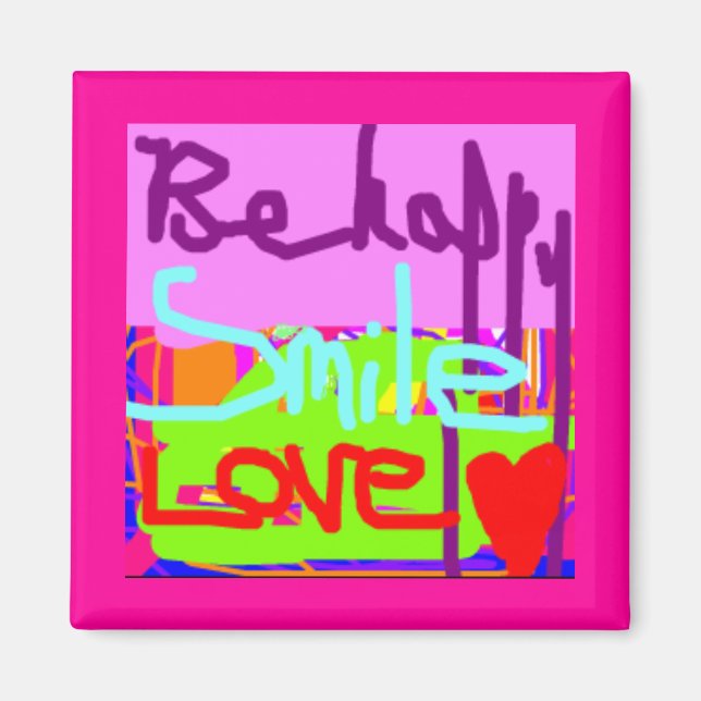 Imán Ser feliz (Frente)