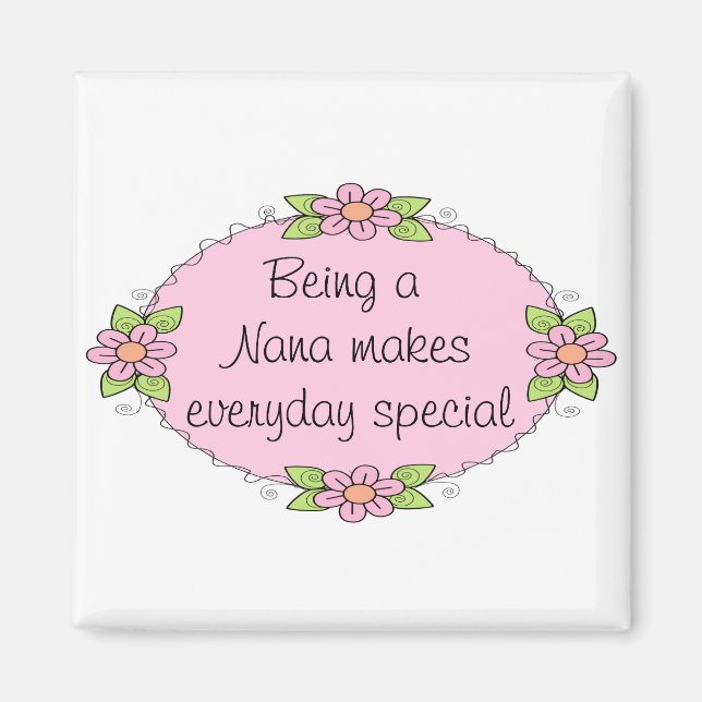 Imán Ser Nana hace que cada día sea especial (Frente)