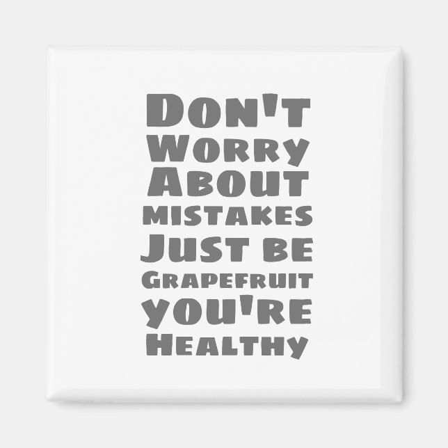 Imán Ser pomelo (Frente)