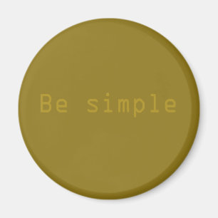 Imán Ser simple