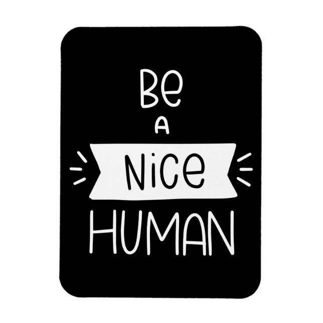 Imán Ser un buen humano (Vertical)