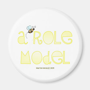 Imán Ser un modelo de rol - Una palabra positiva