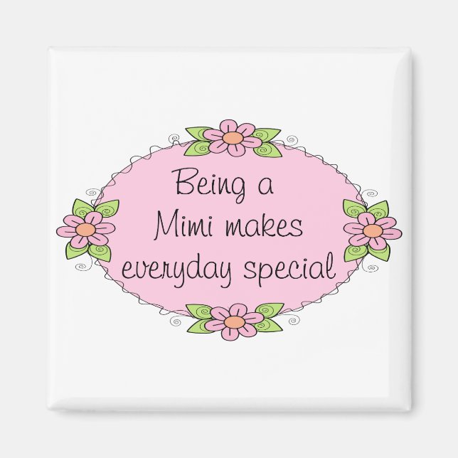 Imán Ser una Mimi hace que cada día sea especial (Frente)