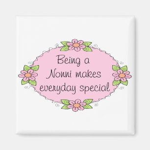 Imán Ser una Nonni hace que cada día sea especial