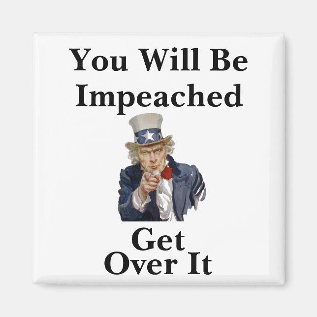 Imán Será Impeached Magnet (Frente)