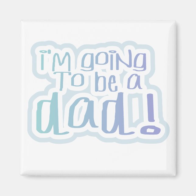 Imán Serán camisetas de papá y regalos (Frente)