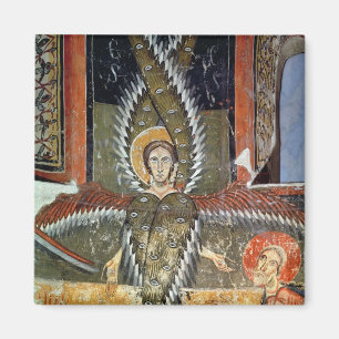 Imán Seraphim purificando los labios de Isaías