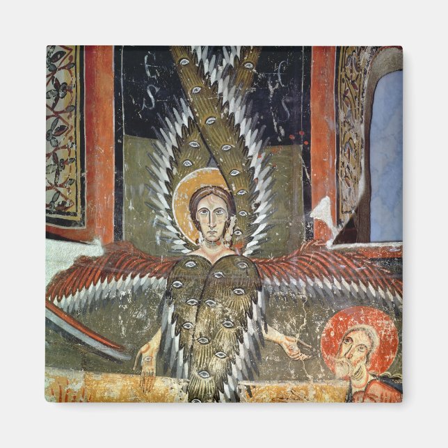 Imán Seraphim purificando los labios de Isaías (Frente)