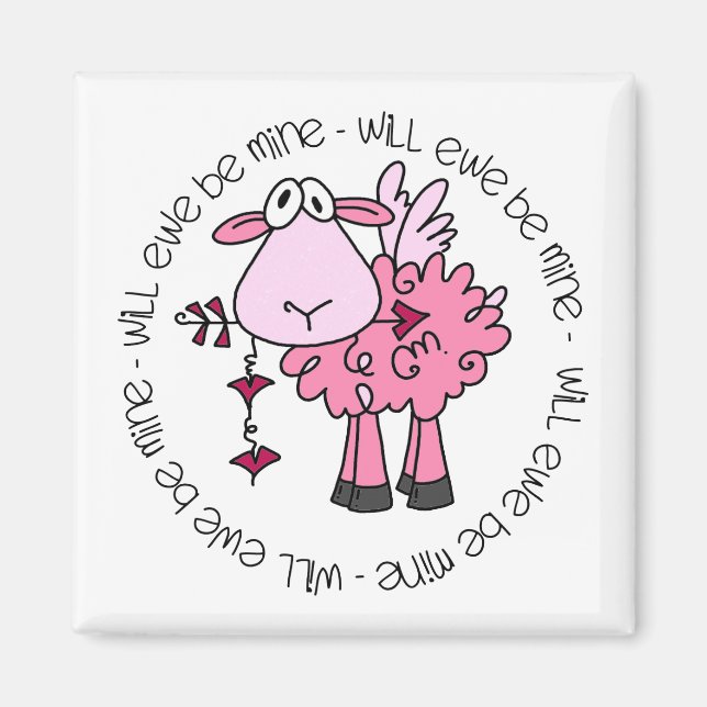 Imán Serás Mi Valentín (Frente)