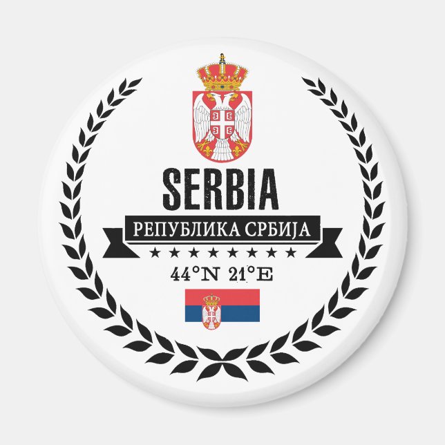 Imán Serbia (Frente)