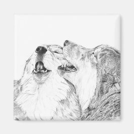 Imán Serenade - Wolf Magnet