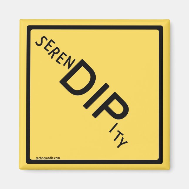 Imán serenDIPity Magnet - $25 (Frente)