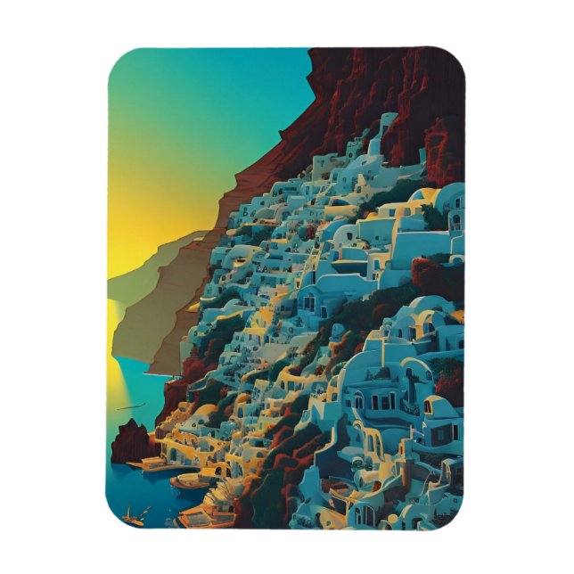 Imán Serene Santorini (Vertical)